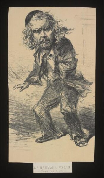 Unknown, Portrait of Hermann Vezin