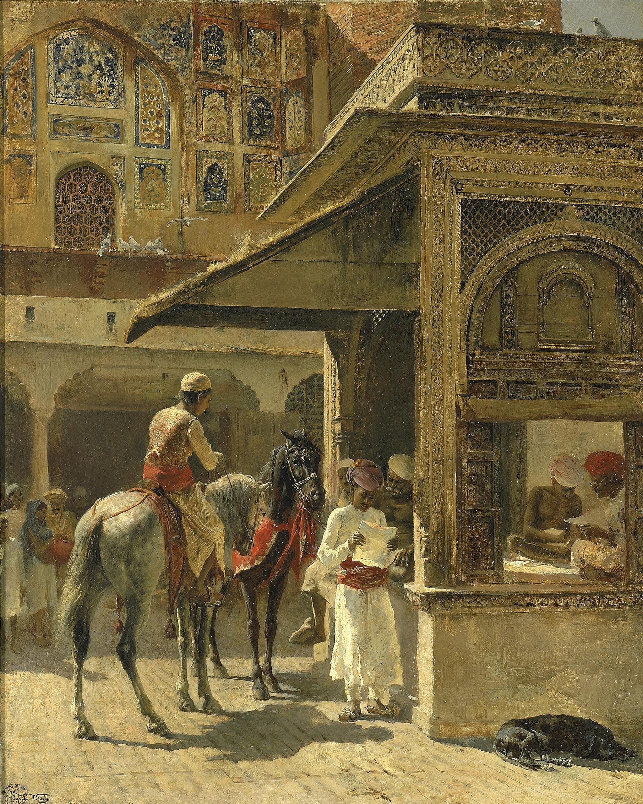 Edwin Lord Weeks, Hindu Merchants