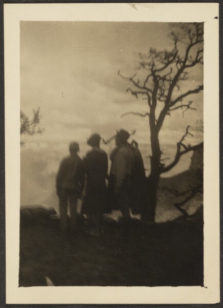 Louis Fleckenstein, [Figures in Shadow with Tree]