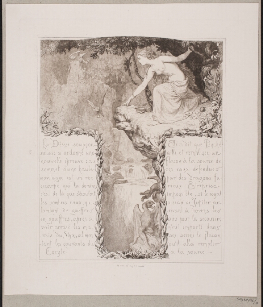Lorenz Frølich, Illustration nr. 15 til "L`Amour et Psyché"