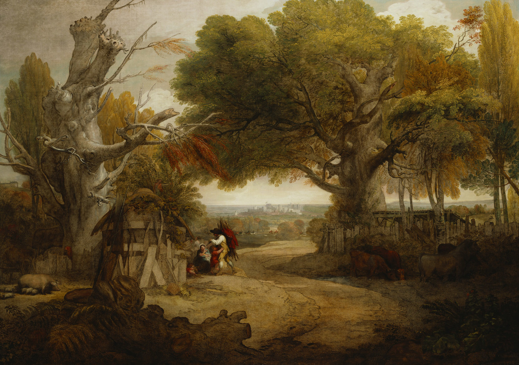 Benjamin West, A View in Windsor Great Park
