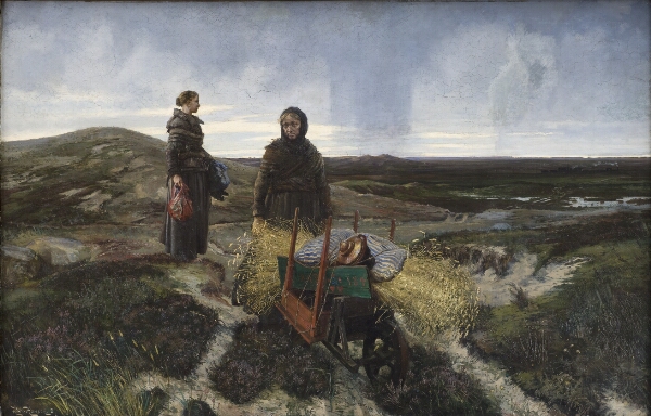 Hans Nikolaj Hansen, Kvinder på heden
