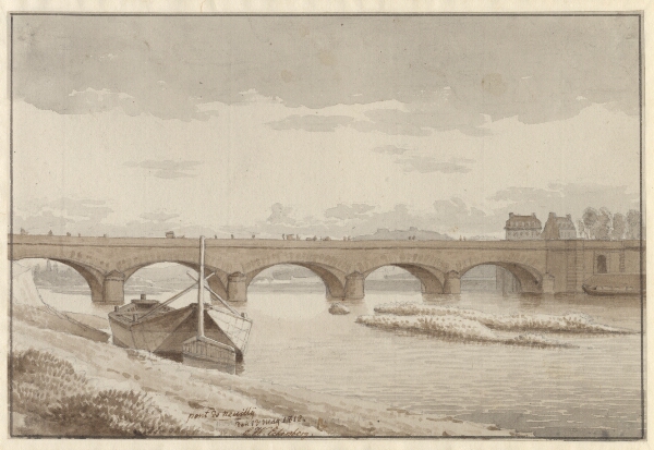 C.W. Eckersberg, Seinebroen ved Neuilly, Paris, 13. maj 1812