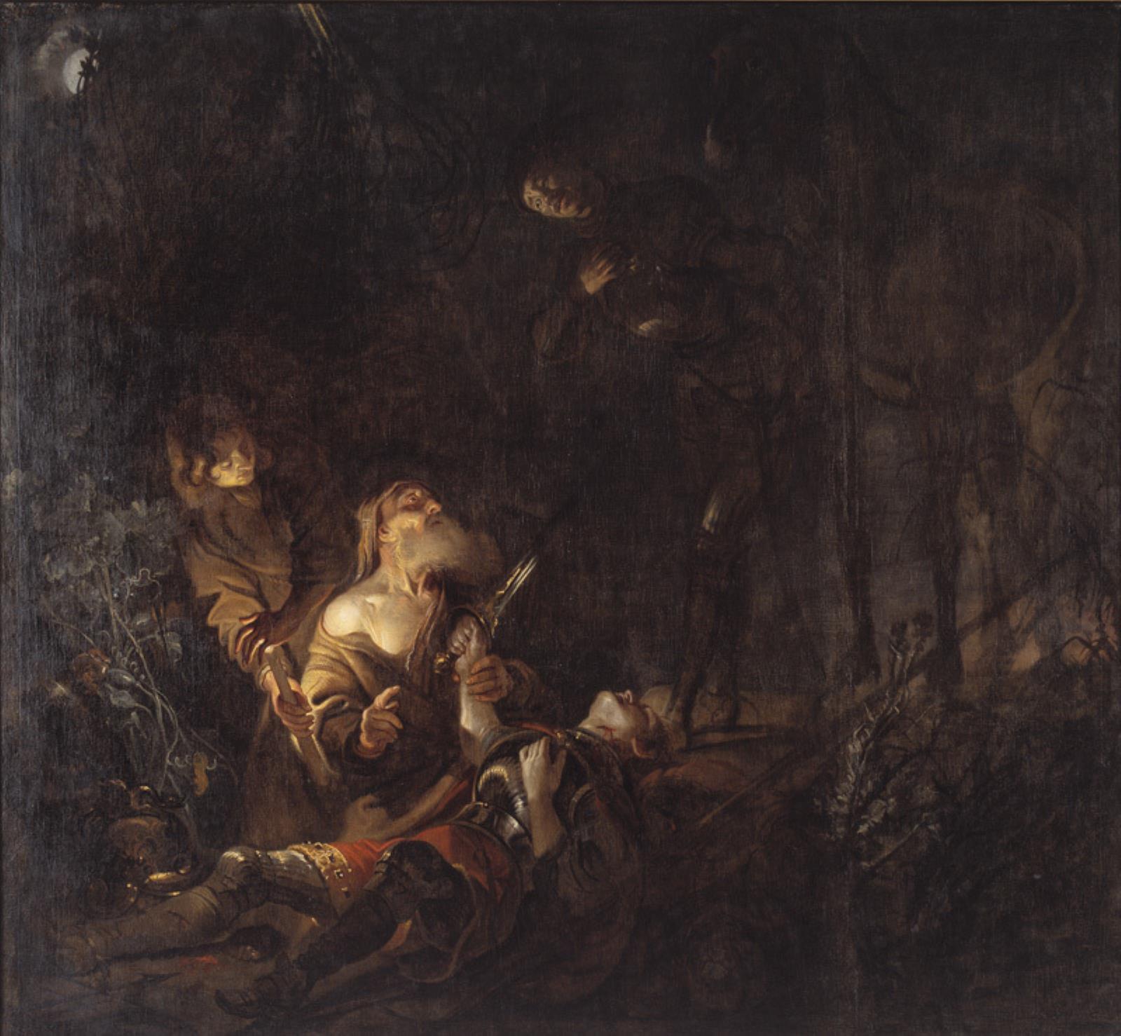 Karel van Mander III, Prins Svens lig bliver fundet