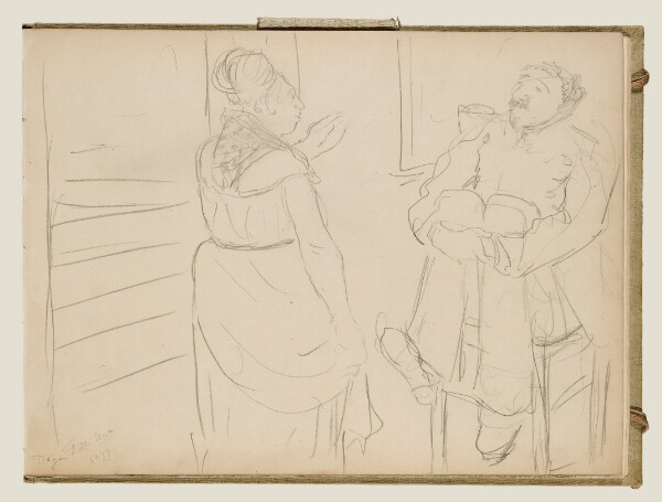 Edgar Degas, Brothel Scene