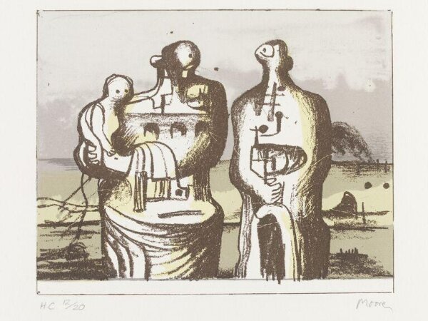Henry Moore, Group in Industrial Landscape