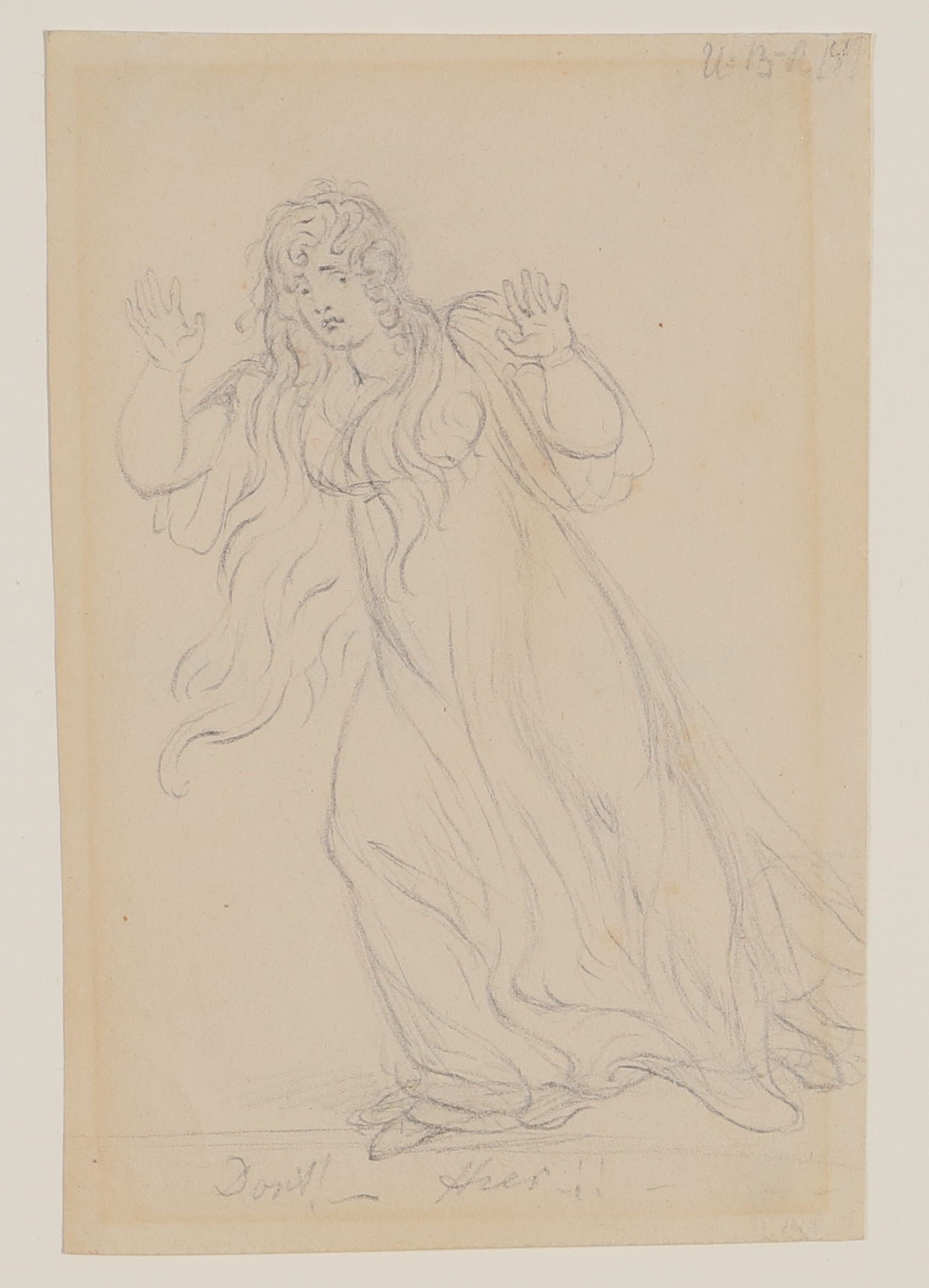 Gebrüder Henschel (Kupferstecher), Friederike Bethmann-Unzelmann als Adelheid in Goethes "Götz von Berlichingen"