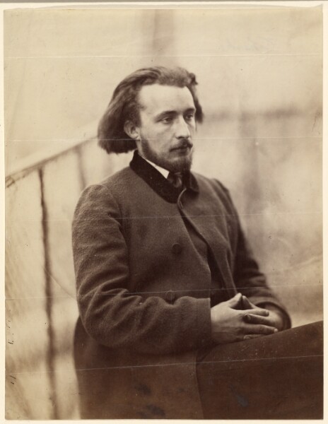 Charles Marville, Portrait of Charles Delahaye