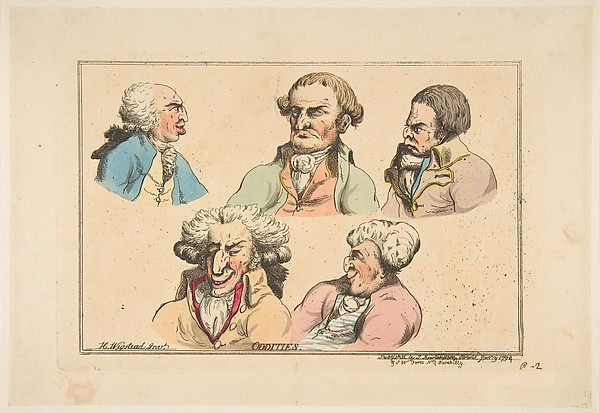 Thomas Rowlandson, Oddities