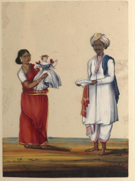 Unknown, One of six paintings of occupations
