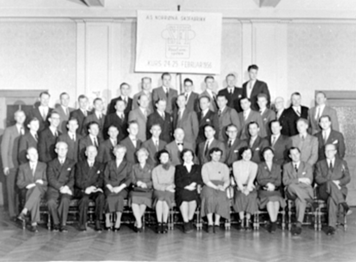 Anno Domkirkeodden, GRUPPE, KURSDELTAGER, NORRØNA SKOFABRIKK A/S