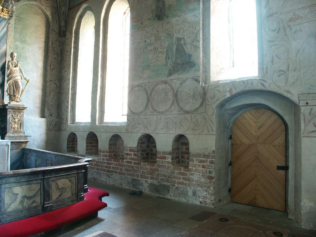 Johan Dellbeck, Interiör i Vendels kyrka, Uppland 2003