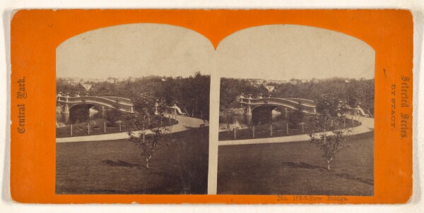 George Stacy, Bow Bridge. [Central Park, New York City]