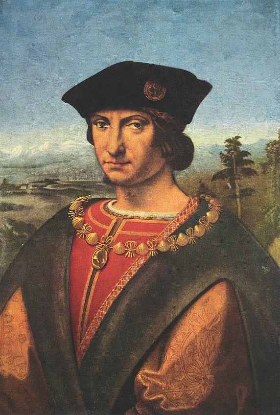 Andrea Solari, Portrait of Charles II d'Amboise