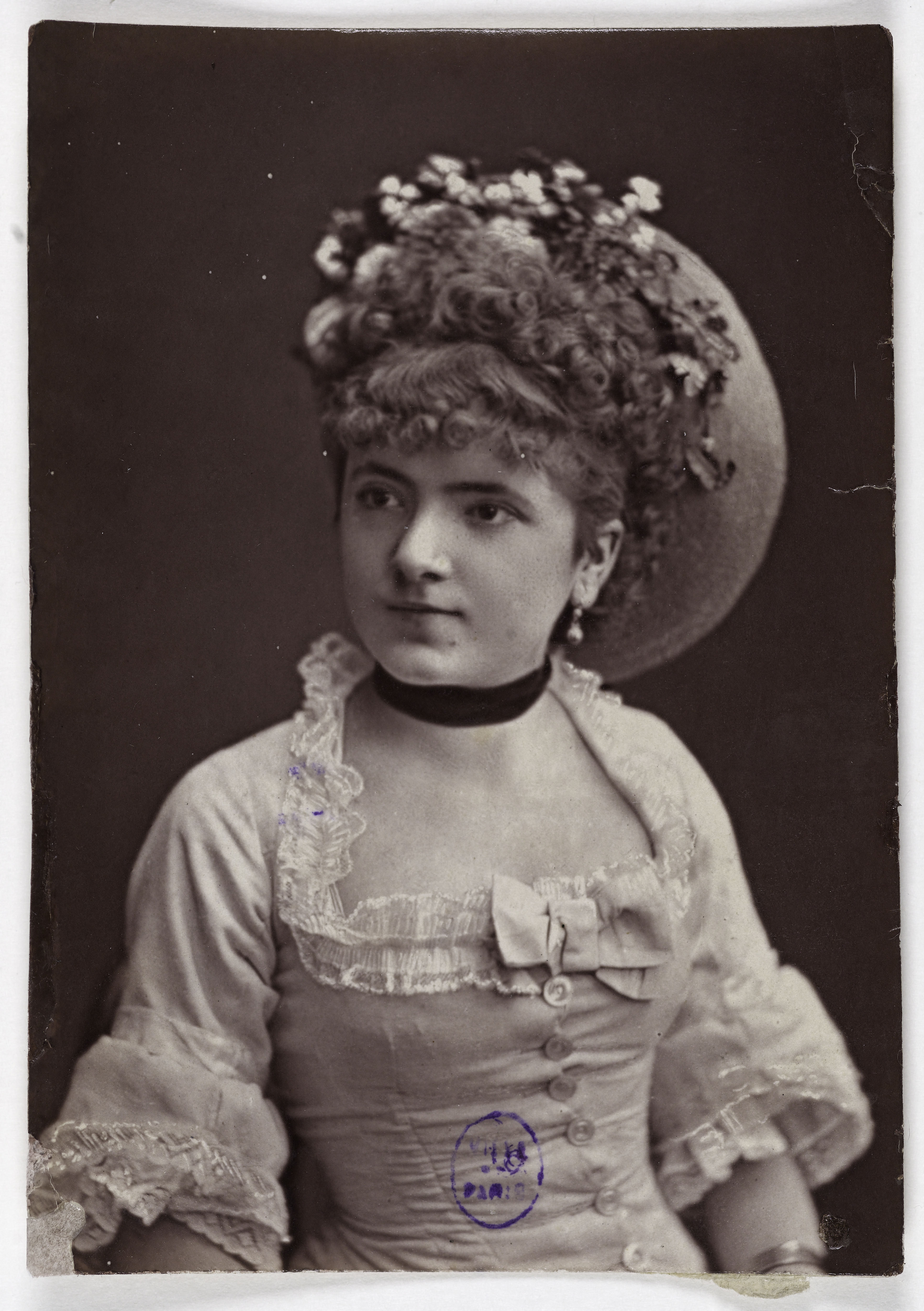 Anonyme, Portrait de Jeanne Dora (1863- ), (actrice)