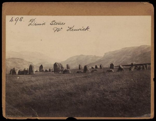 Francis Frith, Druid Stones Nr. Keswick