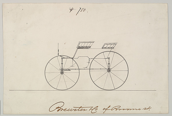 Brewster & Co., Design for Wagon, no. 750