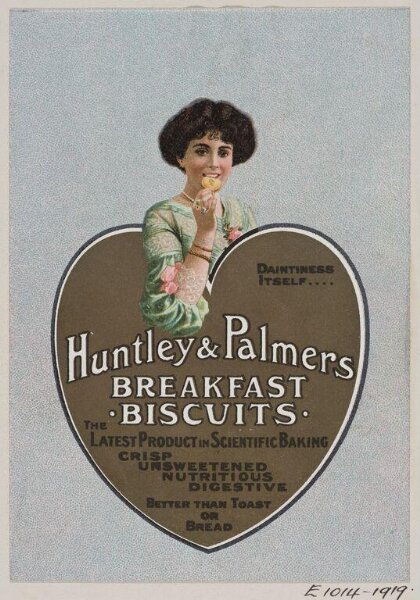 Unknown, Huntley & Palmers breakfast biscuits