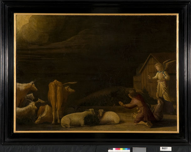 Dirck Wijntrack, The annunciation to the shepherds