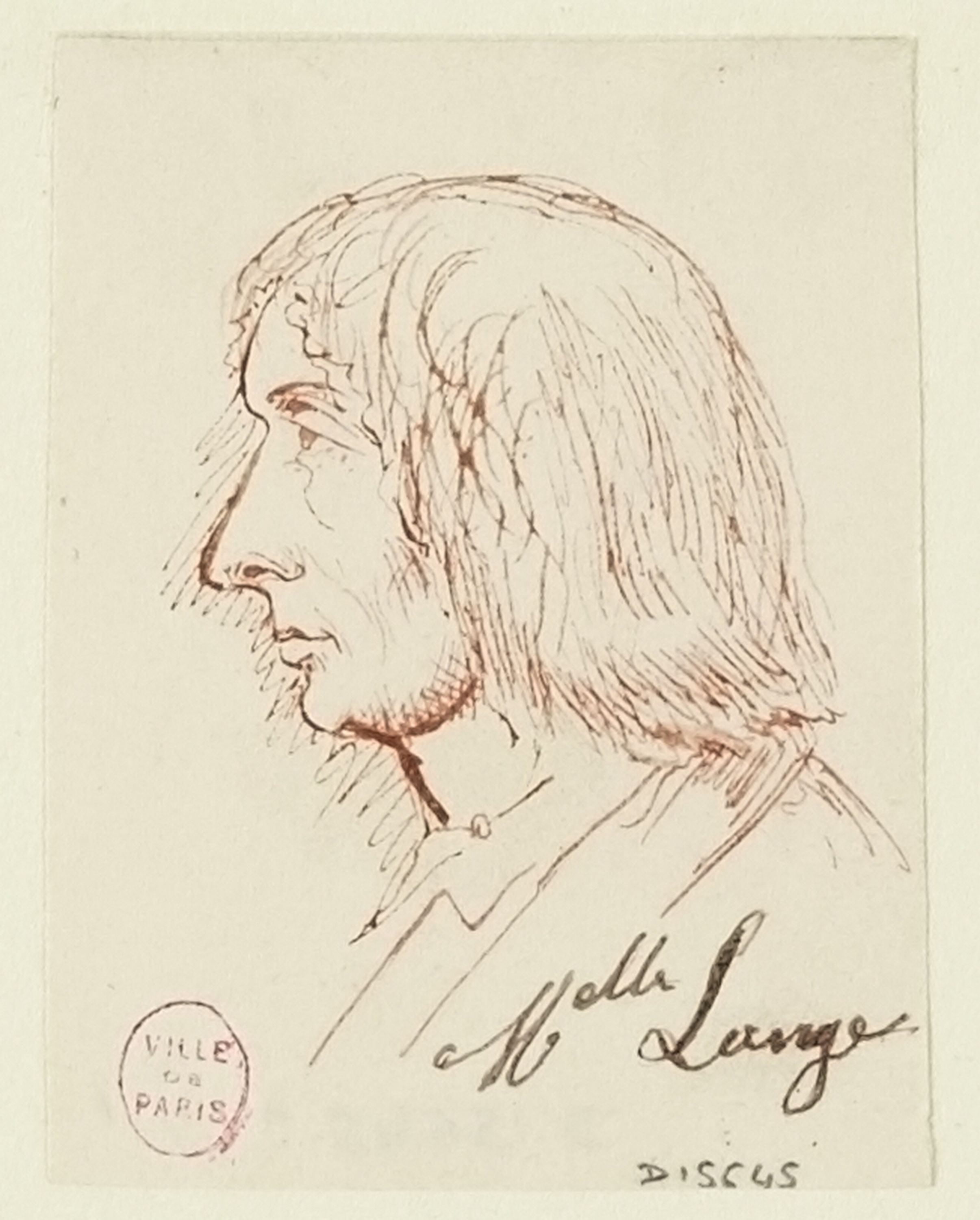 Anonyme, Portrait de l’actrice Anne Françoise Élisabeth Lange (1772-1825)
