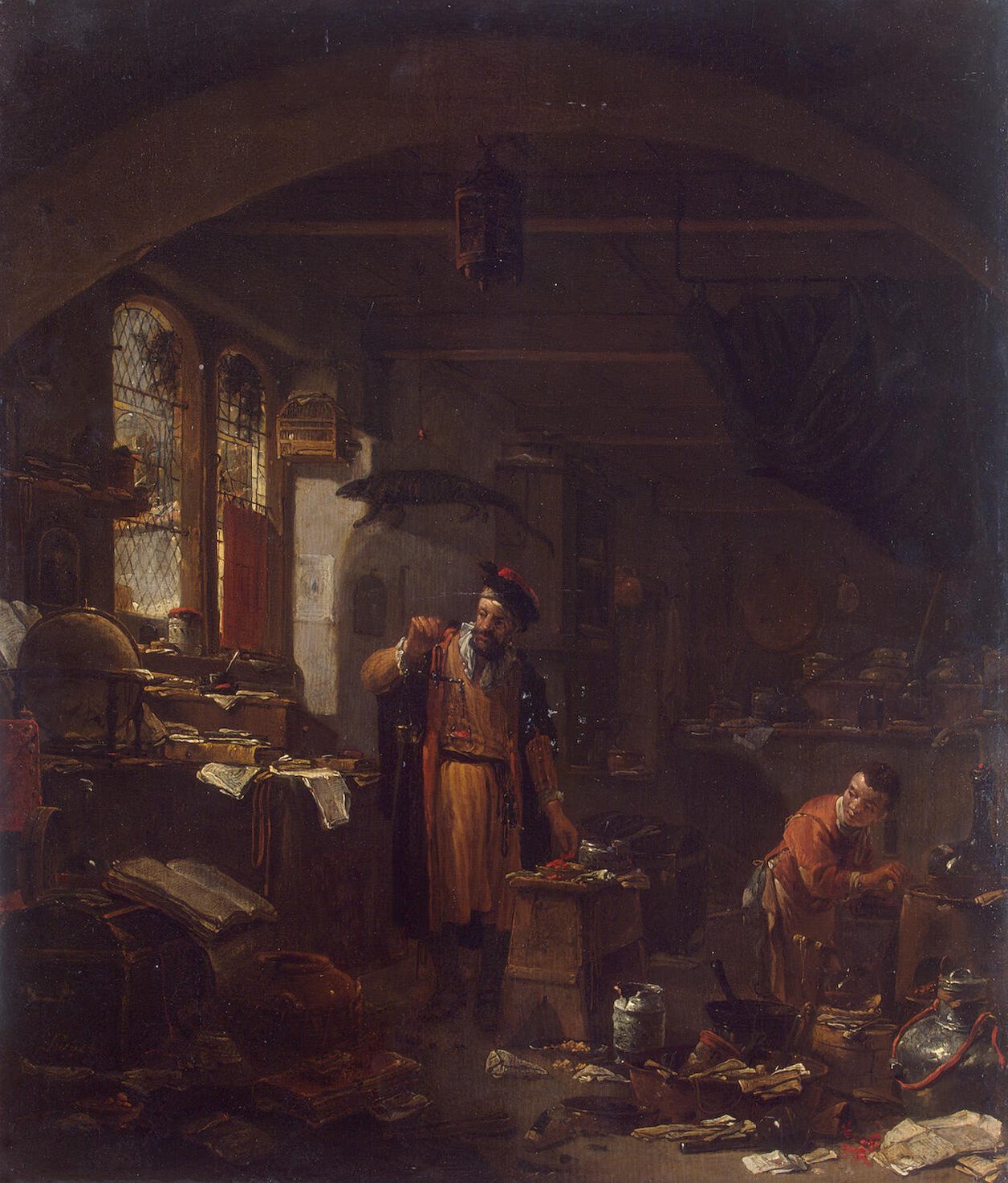 Thomas Wijck, An Alchemist