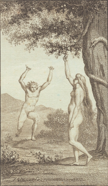 J.F. Clemens, Illustration til Ewalds "Adam og Eva". III