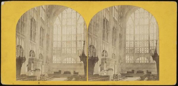 Unknown, Gloucester Cathedral, interior view of the choir looking east