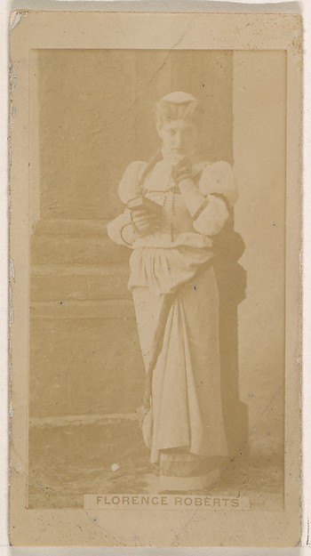 Kinney Brothers Tobacco Company, Florence Roberts, from the Actresses series (N245) issued by Kinney Brothers to promote Sweet Caporal Cigarettes