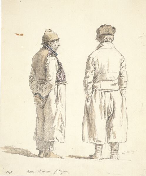 Martinus Rørbye, To skagensfiskere