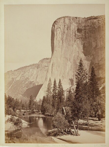 Carleton Watkins, [El Capitan, Yosemite Valley]