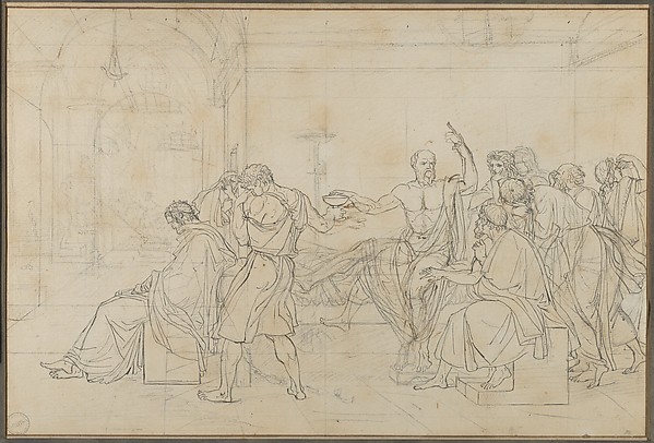 Jacques Louis David, The Death of Socrates