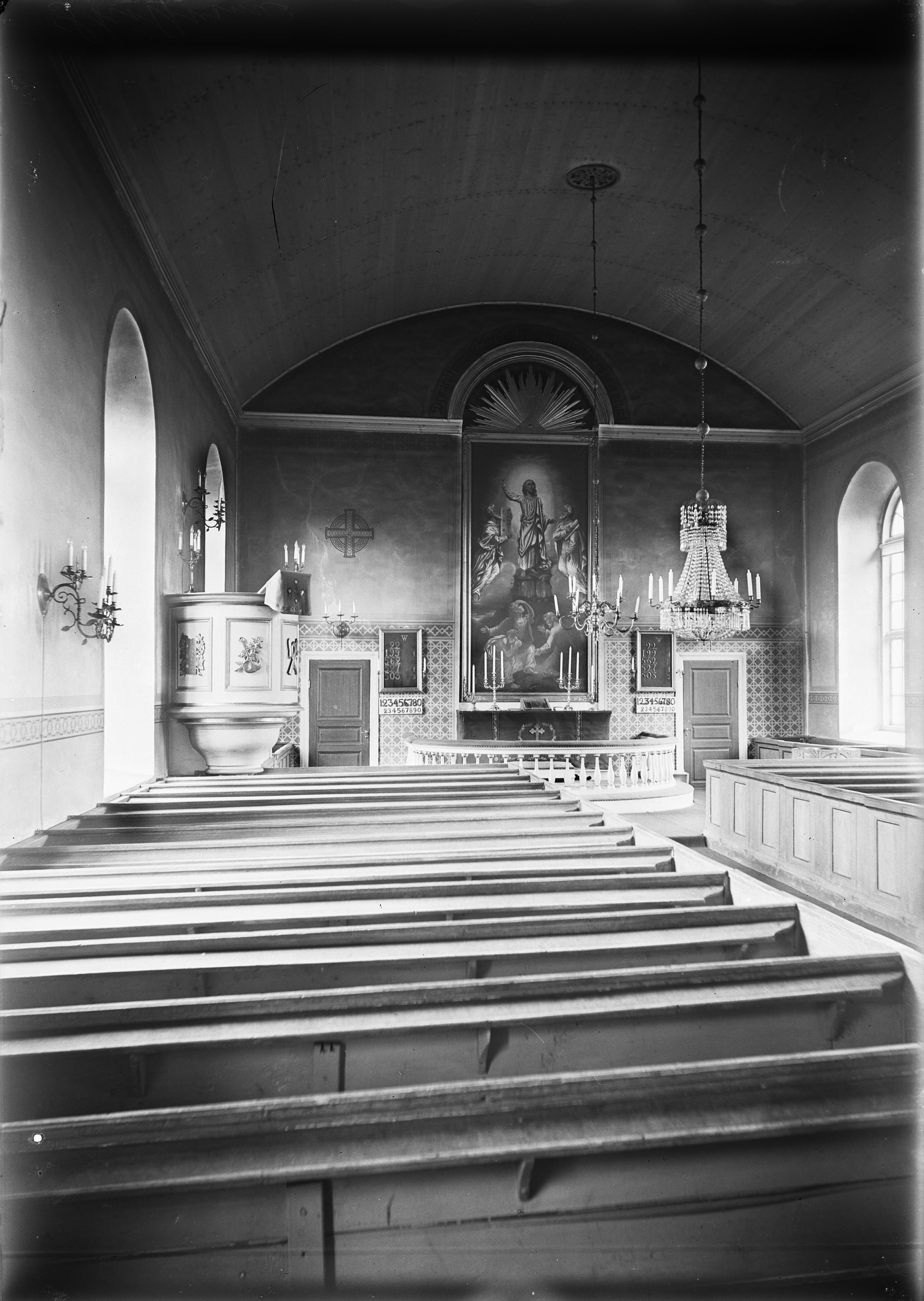 Axel Forssén, Skölvene kyrka