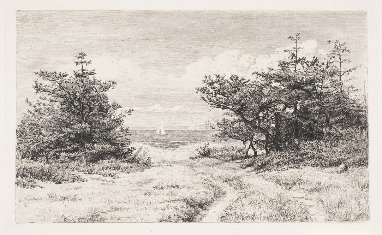 Carl Bloch, Udsigt til Havet