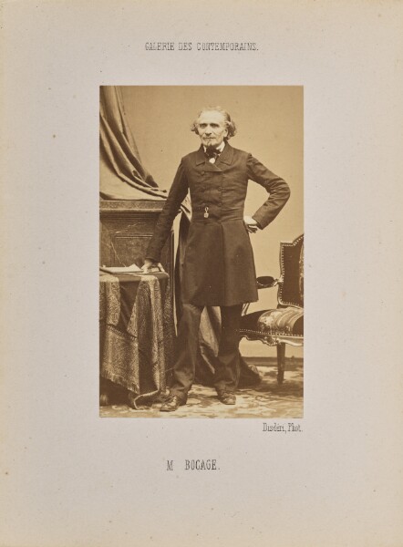 André Adolphe-Eugène Disdéri, Monsieur Bocage