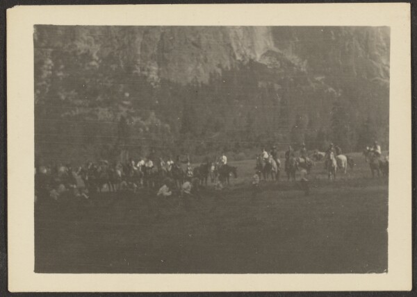 Louis Fleckenstein, [Landscape with Men on Horses]