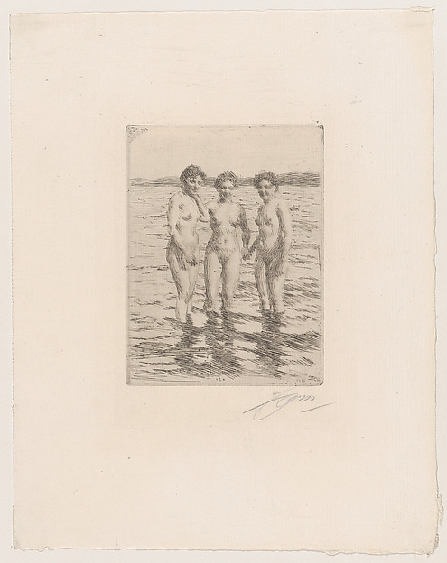 Anders Zorn, The Three Graces