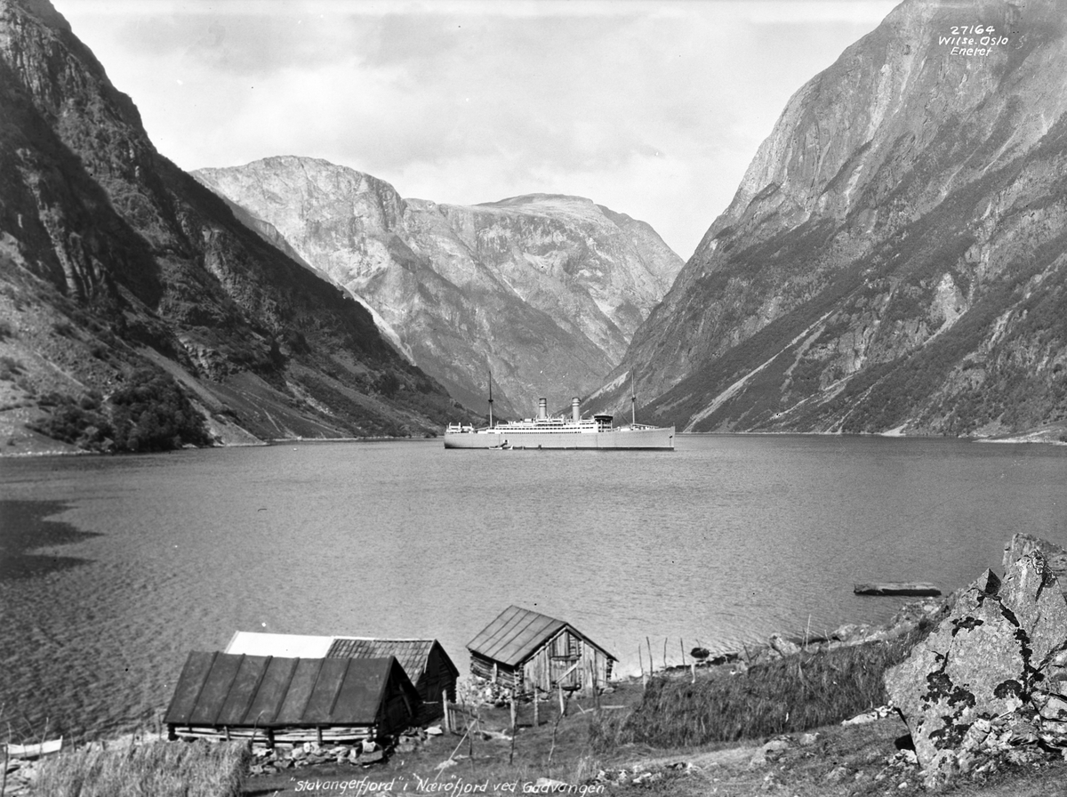 Anders Beer Wilse, Prot: Stavangerfjords Nordkaptur - Gudvangen