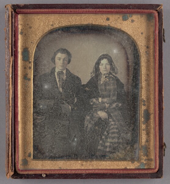 Unknown, [Portrait of a Seated Man and Woman]