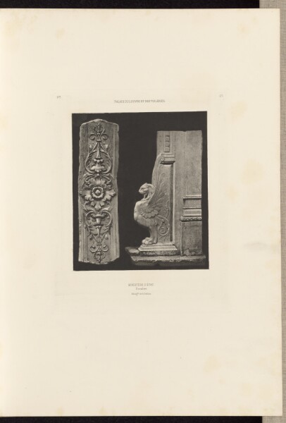 Édouard Baldus, Ministère d'État (Escalier)