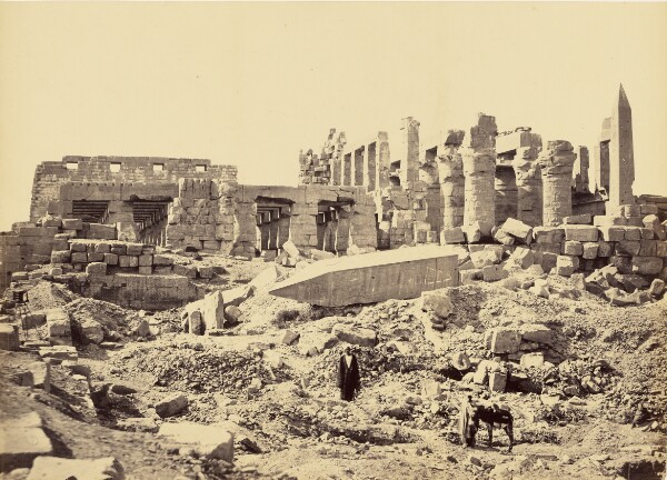 Francis Frith, The Temple of El-Karnak. From the South East