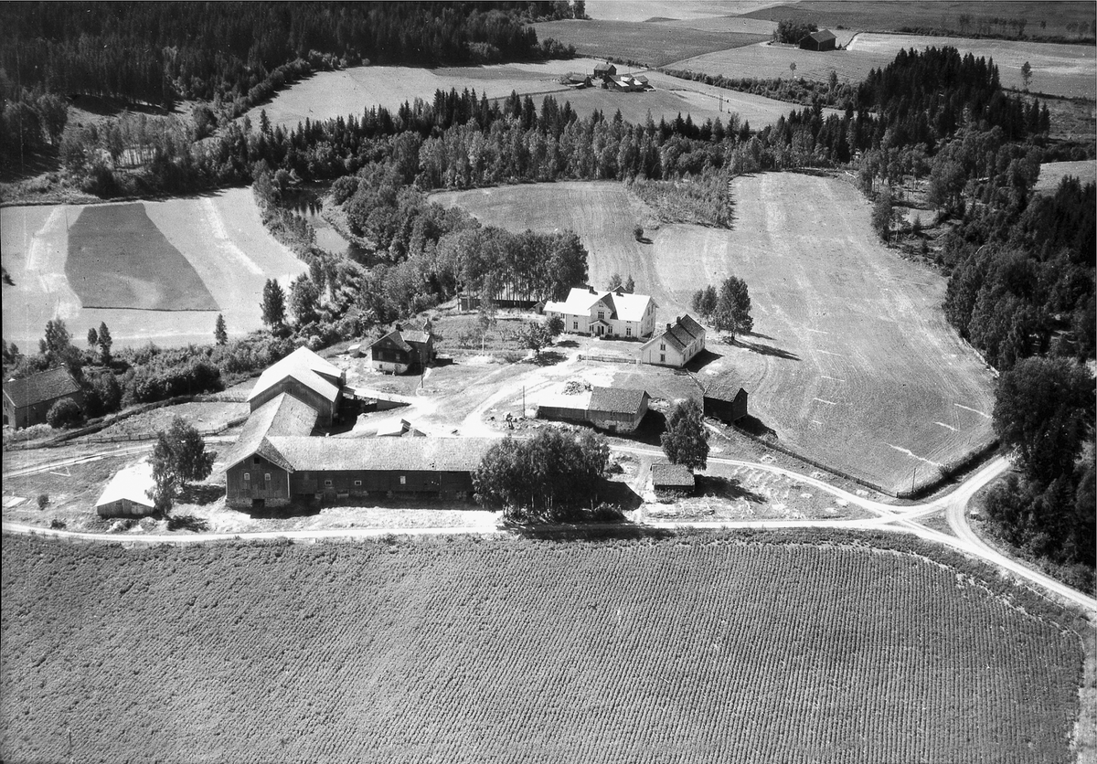 Widerøes Flyveselskap A/S, FLYFOTO KVEKA, KVÆKENPOSTKORTNEGATIV