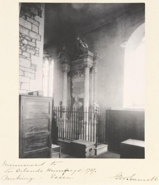Scamell, George (Mr), National Photographic Record and Survey