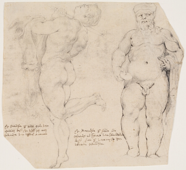 Willem Panneels, Dansende satyr og stående Silen