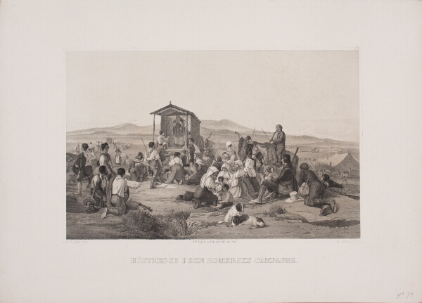 Adolph Kittendorff, Høstmesse i den romerske campagne