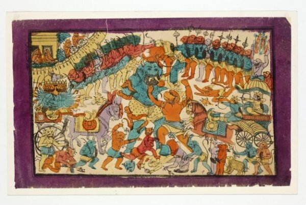 Unknown, Rama and Ravana
