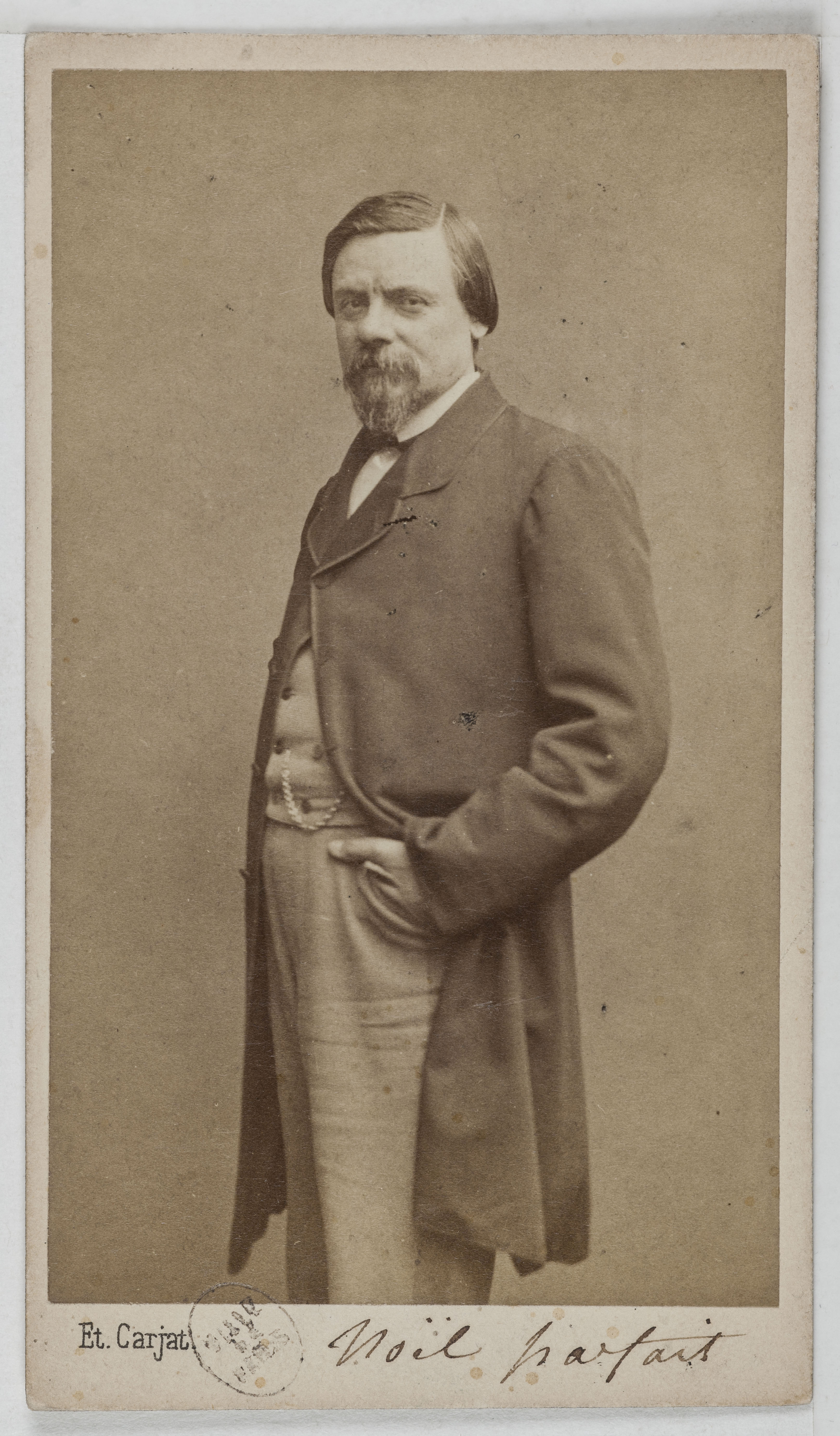 Carjat & Cie, Portrait de Noël Parfait (1813-1896), littérateur et homme politique.