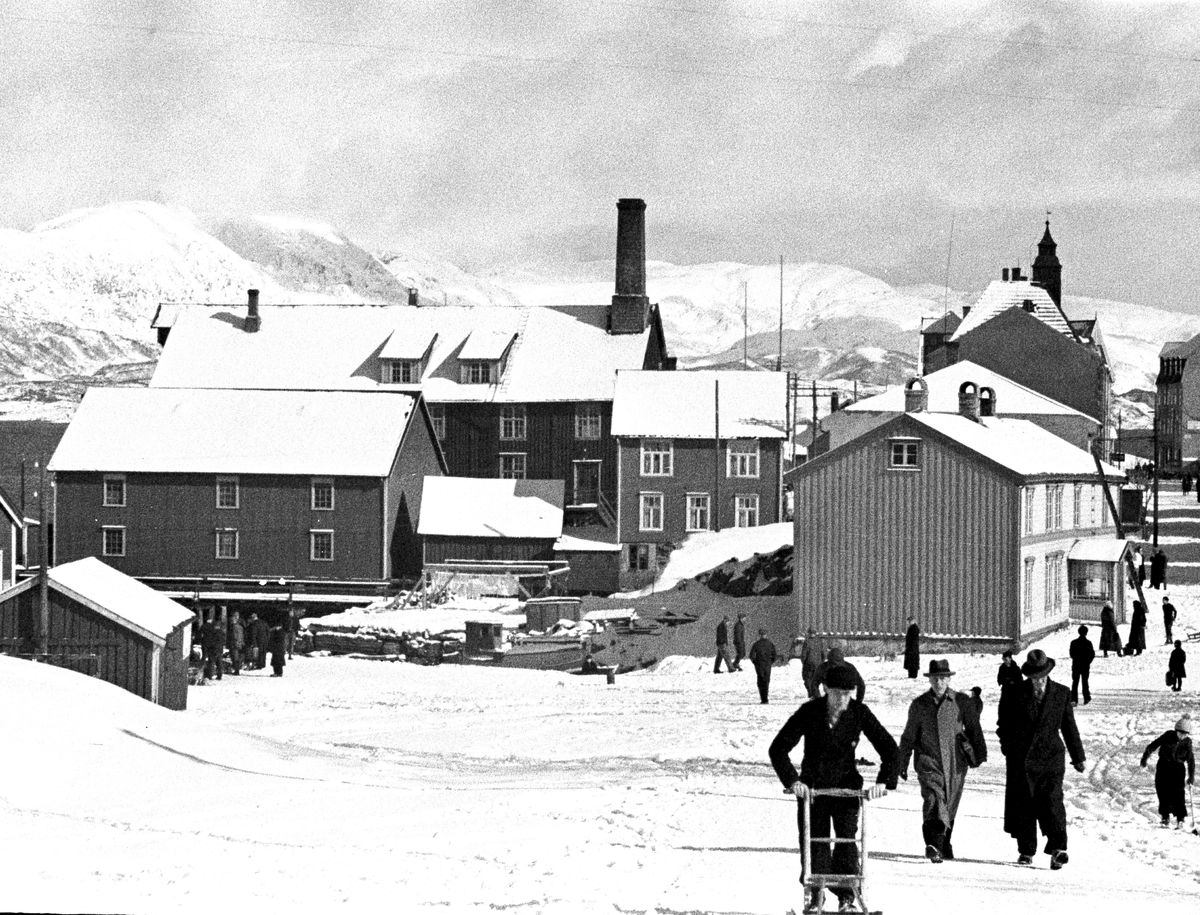 Anders Beer Wilse, Prot: Sannessjøen gateparti