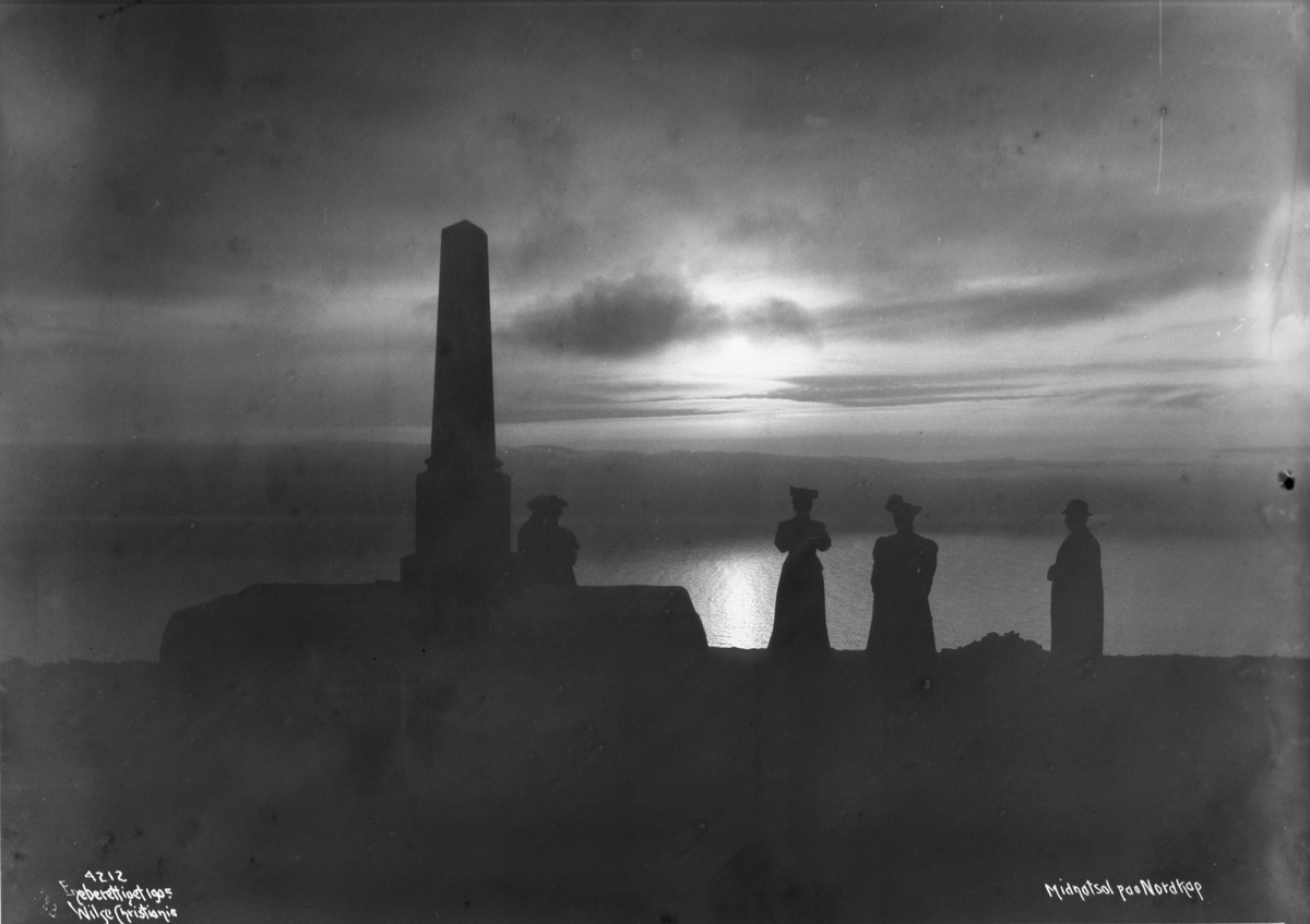 Anders Beer Wilse, Prot: Nordkap - Midnatsol med Støtten 2/7 1906