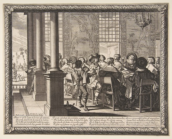 Abraham Bosse, The Banquet for the Return of the Prodigal Son