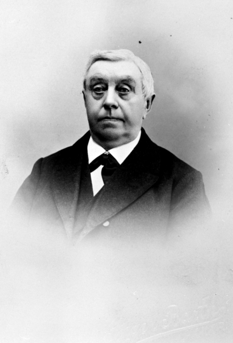 Anno Domkirkeodden, Portrett, ordfører, gardbruker Halvor Skappel (15-12 1829 - 13-03 1906), Skapal gård, Ringsaker.